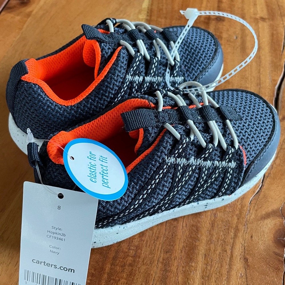 Carter’s Blue No Laces Sneakers Boys Shoes